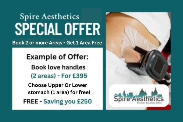 Fat Freezing Promotion Cannock from Spire Aesthetics - Book Today!
