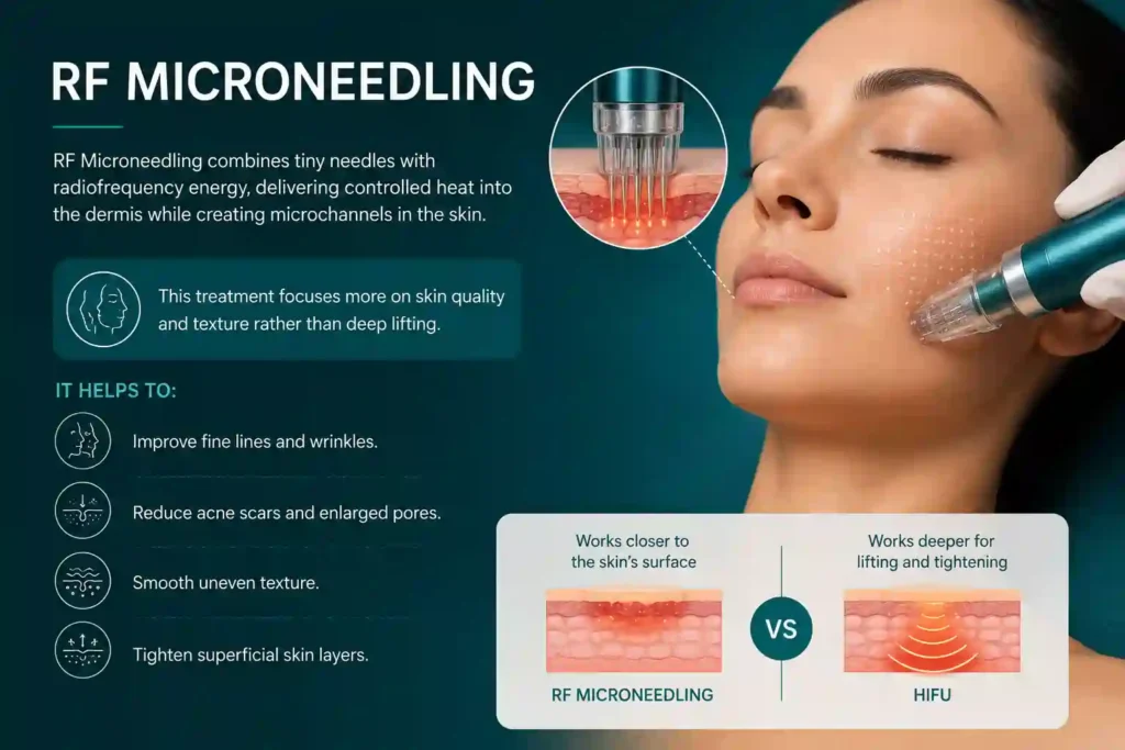 What Does RF Microneedling Do That HIFU Alone Cannot Cannock